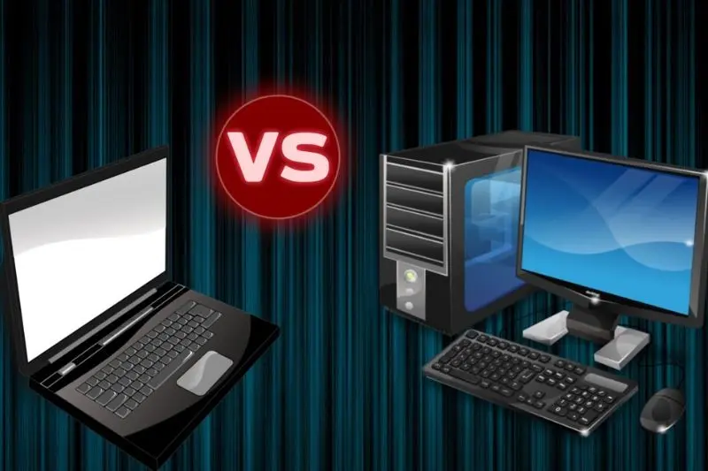 what is a laptop vs desktop