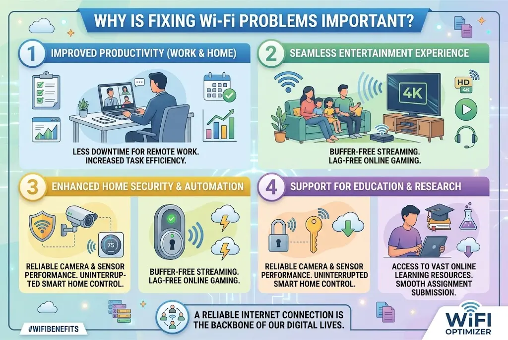 why is fixing wi-fi problems important