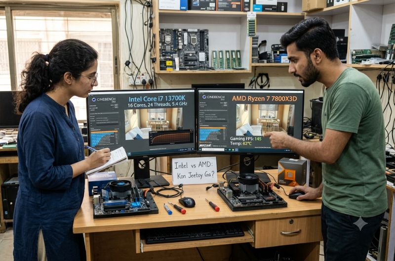 why is intel vs amd processors compared important