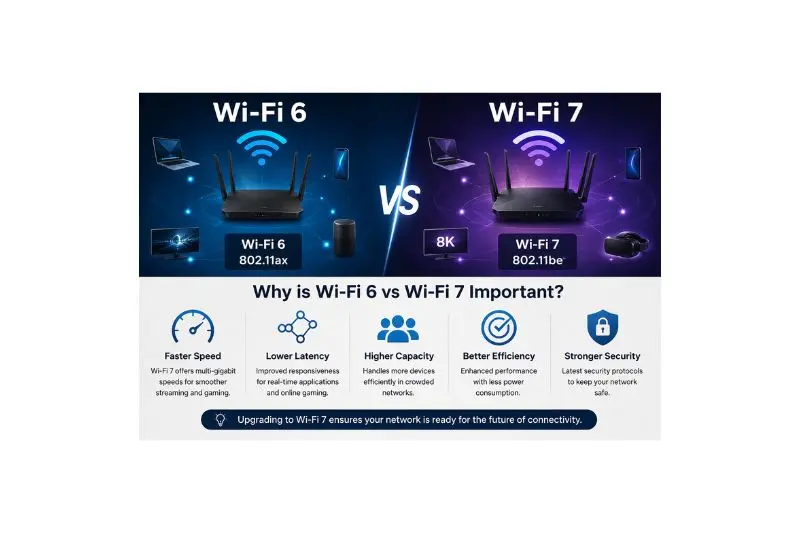 why is wi-fi 6 vs wi-fi 7 important